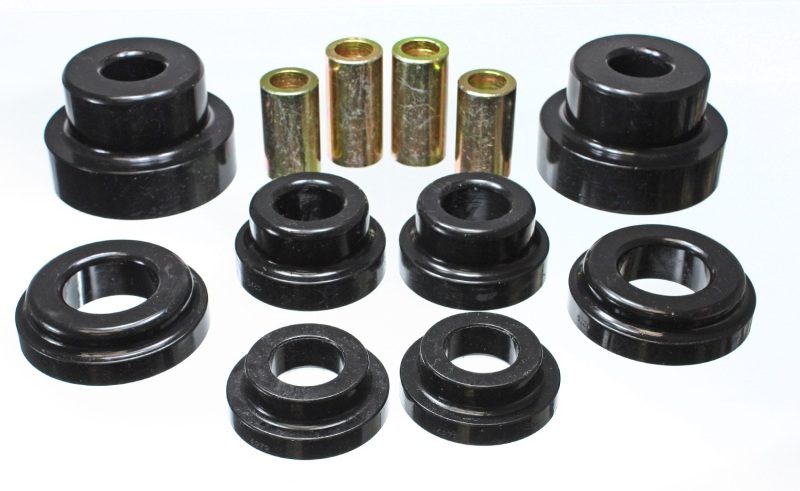 Chevrolet Camaro Suspension Subframe Bushing Kit - Rear - Energy Suspension - Hyper-Flex - Black - 2010 Chevrolet Camaro Suspension Subframe Bushing Kit - Rear - Energy Suspension - Hyper-Flex - Black - 2010